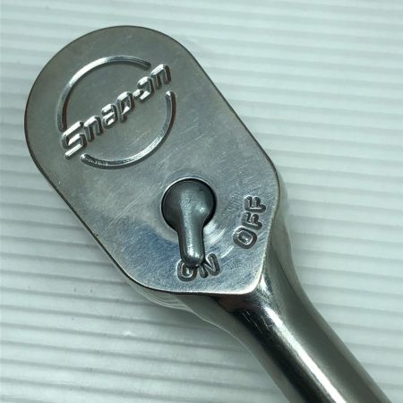  Snap-on スナップオン 工具 ハンドツール ラチェットハンドル 本体のみ F80 シルバー
