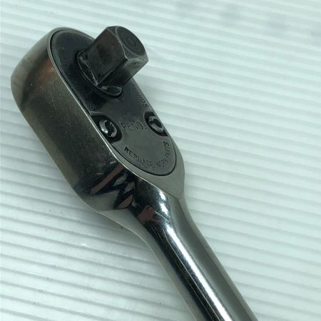  Snap-on スナップオン 工具 ハンドツール ラチェットハンドル 本体のみ F80 シルバー