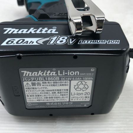  MAKITA マキタ 工具 インパクトドライバ 未使用品(S) 充電器・充電池1個・ケース付 TD173 ブルー
