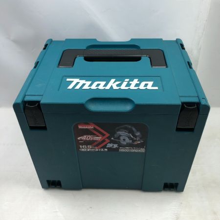  MAKITA マキタ 工具 丸のこ 充電器・充電池2個・ケース付 コードレス式 40v HS001G ブラック