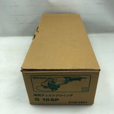  HiKOKI ハイコーキ 工具 ディスクグラインダー グリーン 未使用品(S) 本体のみ G18SP グリーン