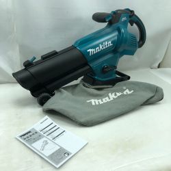 ◇◇ MAKITA マキタ ブロワ集塵機 袋付き コードレス式 MUB187D ブルー Cランク
