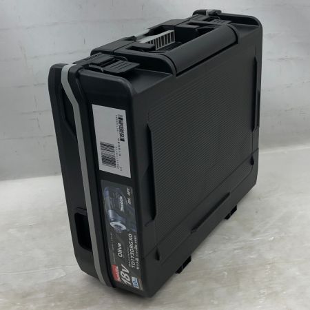  MAKITA マキタ 工具 インパクトドライバ 未使用品(S) 充電器・充電池1個・ケース付 コードレス式 TD173D オリーブ
