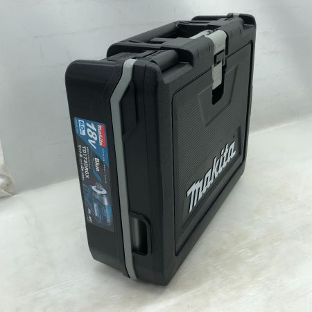  MAKITA マキタ 工具 インパクトドライバ 未使用品(S) 充電器・充電池1個・ケース付 TD173D ブルー