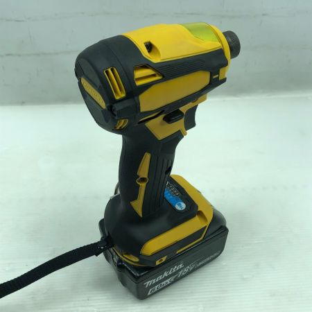  MAKITA マキタ 工具 インパクトドライバ 充電器・充電池1個・ケース付 コードレス式 TD172D イエロー