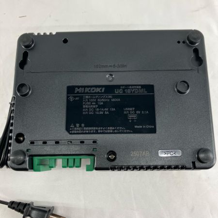 HiKOKI ハイコーキ 工具 工具関連用品 バッテリー充電器 UC18YDML ブラック