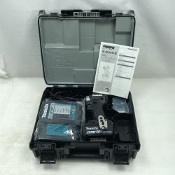 ◇◇ MAKITA マキタ 工具 インパクトドライバ 未使用品(S) 充電器・充電池1個・ケース付 TD173D ブラック Sランク