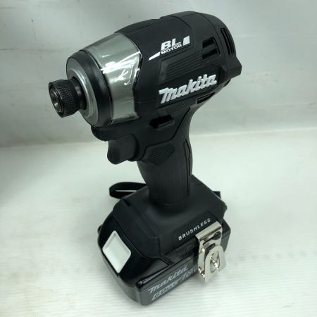  MAKITA マキタ 工具 インパクトドライバ 未使用品(S) 充電器・充電池1個・ケース付 コードレス式 TD173D ブラック