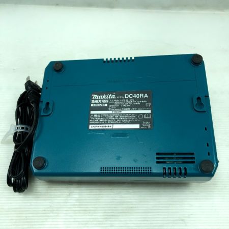  MAKITA マキタ 工具 インパクトドライバ 充電器・充電池2個・ケース付 コードレス式 40v TD001GRDX ブルー