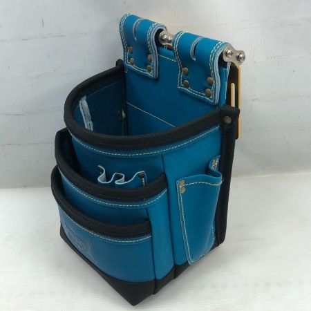  KNICKS 工具関連用品 3段腰袋 袋付き KGBL-301DDX ブルー