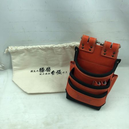  KNICKS 腰袋 KNICKS KGR-301DDX 袋付き KGR-301DDX オレンジ