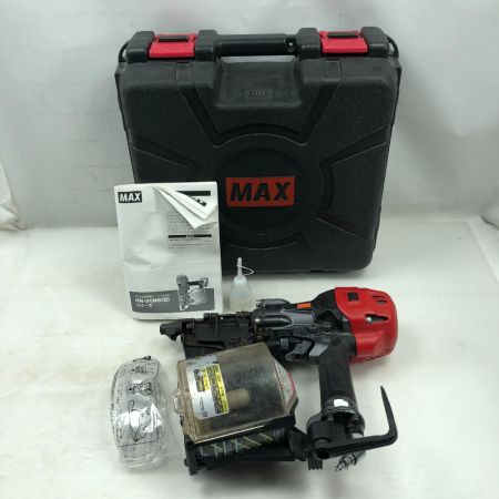  MAX マックス 工具 エアツール 釘打機スーパーネイラ ケース付 高圧 HN-90N5(D) ブラック