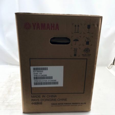  YAMAHA ヤマハ インバーター発電機 未使用品(S) 本体のみ 4サイクル EF1600IS ブルー