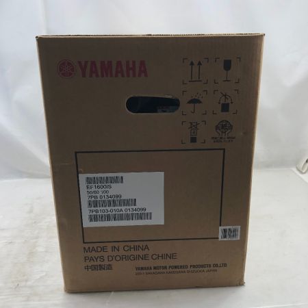  YAMAHA ヤマハ インバーター発電機 未使用品(S) 本体のみ 4サイクル EF1600IS ブルー