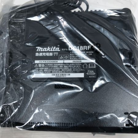  MAKITA マキタ 工具関連用品 バッテリー充電器 未使用品(S) 本体のみ DC18RF ブラック