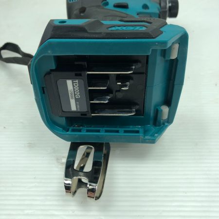  MAKITA マキタ 工具 インパクトドライバ 充電器・充電池2個・ケース付 コードレス式 40v TD002G ブルー