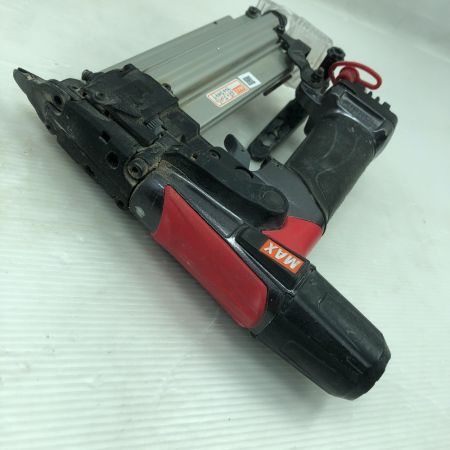  MAX マックス 工具 エアツール フィニッシュネイラ ケース付 高圧 HA-55SF2 レッド