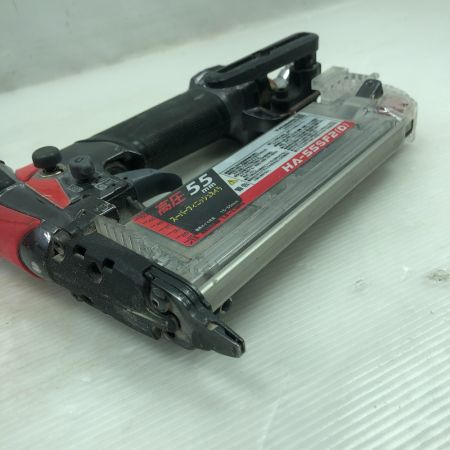  MAX マックス 工具 エアツール フィニッシュネイラ ケース付 高圧 HA-55SF2 レッド