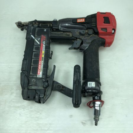  MAX マックス 工具 エアツール エア釘打ち ネイラ ケース付 高圧 HA-50F3 レッド