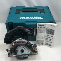 ◇◇ MAKITA マキタ 工具 丸のこ ケース付 コードレス式 HS474D ブルー Cランク