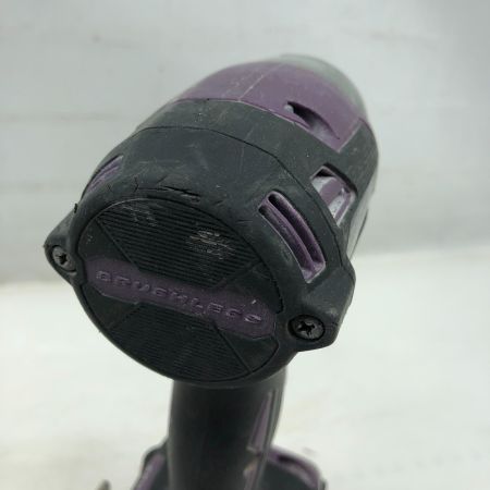  MAKITA マキタ 工具 インパクトドライバ 未使用品(S) 充電器・充電池1個・ケース付 TD173D パープル