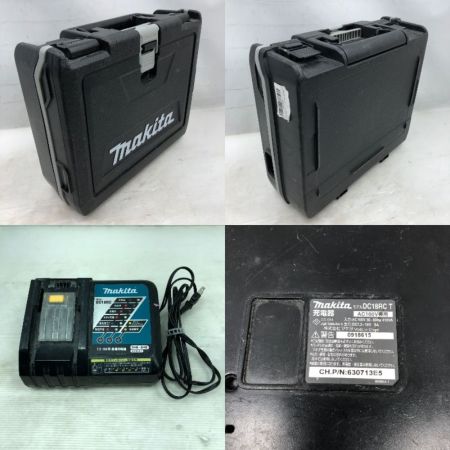  MAKITA マキタ 工具 インパクトドライバ 未使用品(S) 充電器・充電池1個・ケース付 TD173D パープル