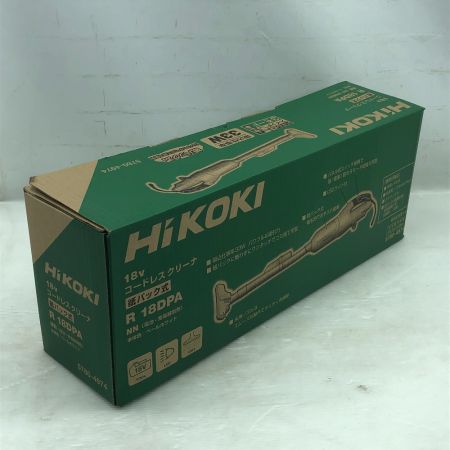  HiKOKI ハイコーキ コードレスクリーナー 未使用品(S) 本体のみ コードレス式 R18DPA