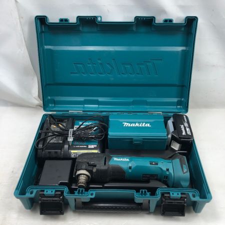 MAKITA マキタ 工具 マルチツール 充電器・充電池1個・ケース付 TM51D ブルー