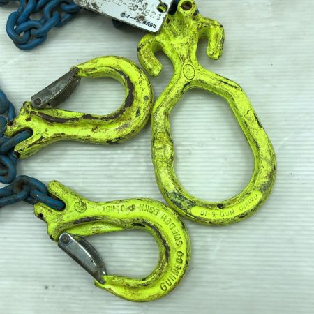  マーテック 工具関連用品 チェーンスリング MG2-20-1521 黄緑