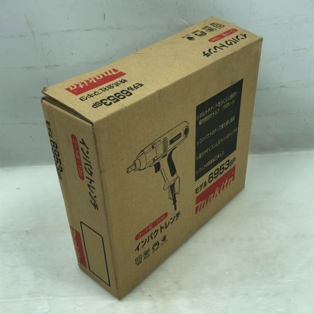  MAKITA マキタ 工具 インパクトレンチ 未使用品(S) 本体のみ コード式 6953 ブルー