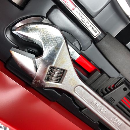  TONE トネ 工具 ハンドツール ツールセット 付属品完備 使用感有 TSH430 レッド