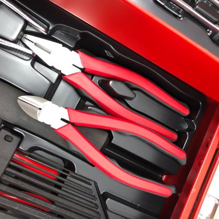  TONE トネ 工具 ハンドツール ツールセット 付属品完備 使用感有 TSH430 レッド