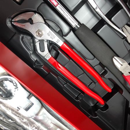  TONE トネ 工具 ハンドツール ツールセット 付属品完備 使用感有 TSH430 レッド