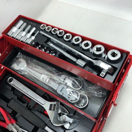  TONE トネ 工具 ハンドツール ツールセット 付属品完備 使用感有 TSH430 レッド
