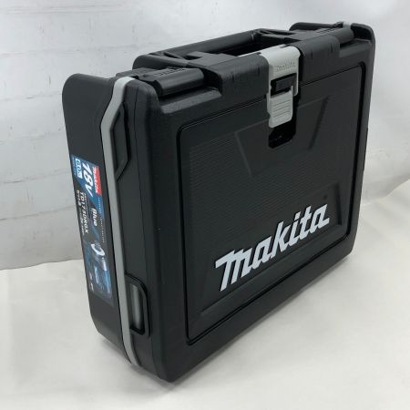  MAKITA マキタ 工具 インパクトドライバ 未使用品(S) 充電器・充電池1個・ケース付 TD173D ブルー