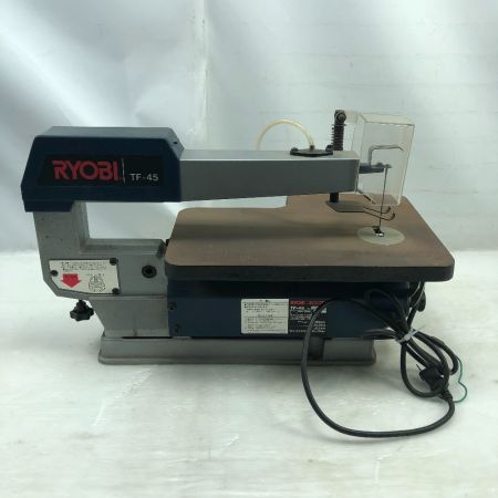  RYOBI リョービ 卓上糸ノコ コード式 100v TF-45 ネイビー