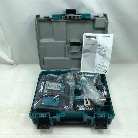  MAKITA マキタ 工具 ドライバドリル 未使用品(S) 付属品完備 コードレス式 DF474DRGX ブルー