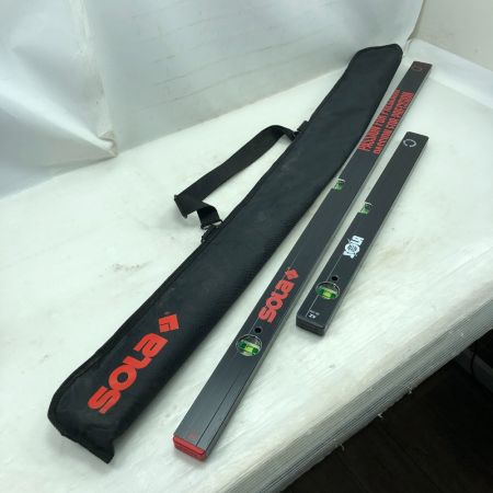  SOLA 水平器 ボックスレベル 創業75周年記念限定モデル AZ60＋120 BAG付 ブラック