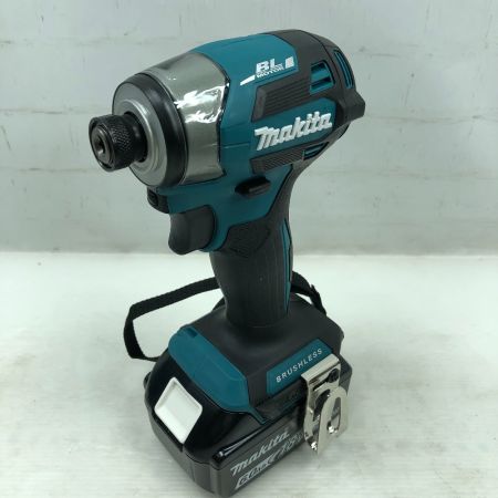  MAKITA マキタ 工具 インパクトドライバ 未使用品(S) 充電池2個・ケース付 コードレス式 TD173D ブルー
