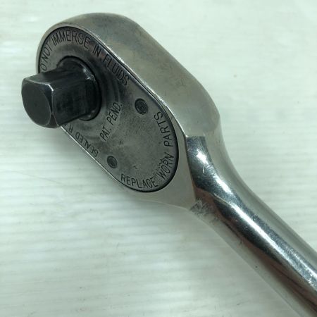  Snap-on スナップオン 工具 ハンドツール ラチェットハンドル SHL80A ブラック