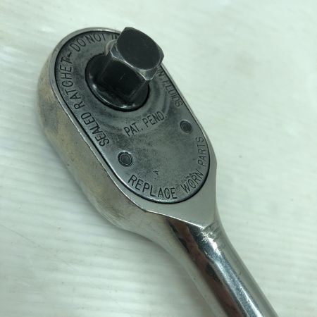  Snap-on スナップオン 工具 ハンドツール ラチェットハンドル SHL80A ブラック