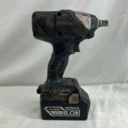 HITACHI 日立 工具 インパクトレンチ HITACHI WR18DBDL ブラック 充電器・充電池1個付  18v 6.0Ah WR18DBDL ブラック