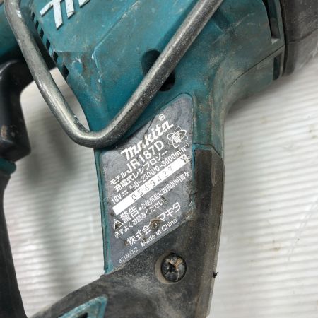  MAKITA マキタ 工具 レシプロソー ケース付 コードレス式 JR187D ブルー
