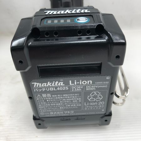  MAKITA マキタ 工具 インパクトドライバ 未使用品(S) 充電器・充電池2個・ケース付 コードレス式 40v TD002GRDXB ブラック
