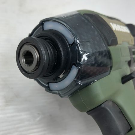  HiKOKI ハイコーキ 工具 インパクトドライバ 程度A 充電器・充電池1個・ケース付 コードレス式 WH36DD オリーブ