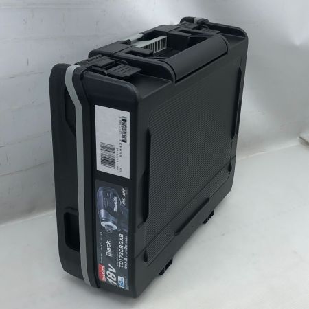  MAKITA マキタ インパクトドライバ 未使用品(S) 付属品完備 コードレス式 TD173DRGXB ブラック