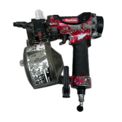 MAKITA マキタ エア釘打ち 本体のみ 常圧 AN510H レッド Cランク