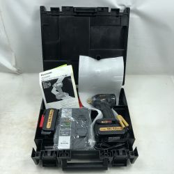 ◇◇ Panasonic パナソニック 工具 インパクトドライバ　未使用品(S) 充電器・充電池2個・ケース付 コードレス式 EZ76A1LJ2GT1 ブラック Sランク