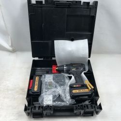 ◇◇ Panasonic パナソニック 工具 ドリルドライバ 未使用品(S) 充電器・充電池2個・ケース付 EZ74A3LJ2GT1 ブラック Sランク