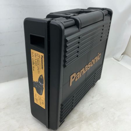 Panasonic パナソニック 工具 ドリルドライバ 未使用品(S) 充電器・充電池2個・ケース付 EZ74A3LJ2GT1 ブラック